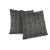 From Stroheim is Benoni in the color Zebra pillow cover. This pillow features a black background with white speckled...
