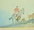 Paul Desmond Brown Huntsman W/ Pack of Hounds C1937 Watercolor For Sale - Image 4 of 8