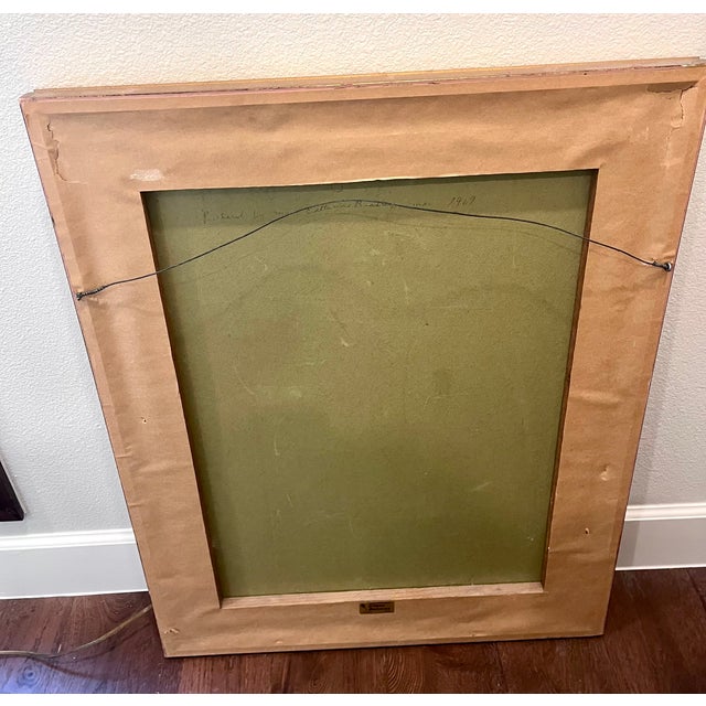Antique Late 1800s Framed Portrait of a Young Gentleman For Sale - Image 11 of 11