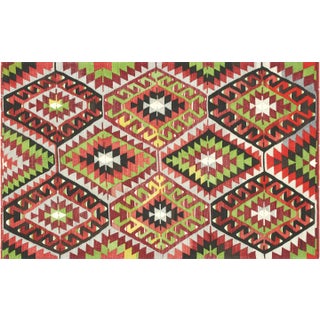 1950s Turkish Kilim Rug For Sale