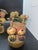 Tan Early Vintage Kokeshi/Sakunami Doll Lot of Four, Handmade Japanese Ornamental For Sale - Image 8 of 10