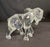 Glass '06 Swarovski Limited Edition Elephant #6,109/10,000 W/ Base, Box, Certs & More! For Sale - Image 7 of 18