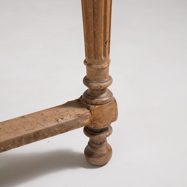 French Butcher's Table with Marble Top, Antique, France, Circa 1900 For Sale - Image 14 of 14