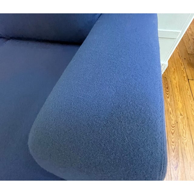 This custom-crafted modern two-cushion loveseat balances compact dimensions with an expansive, ultra-comfortable seating...