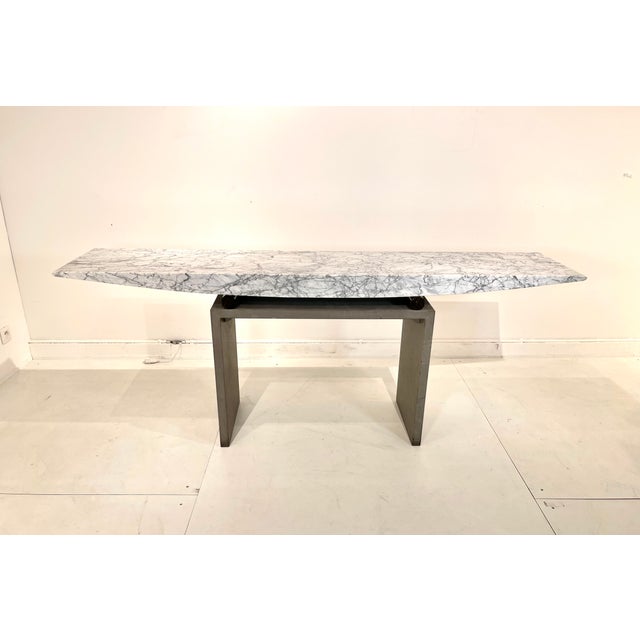 This rare console is a special order for a rich private person in the middle of 70's. This piece is attributed to the...