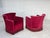 Danish Relax Armchair in Red Velour with Ash Legs, 1960s For Sale - Image 17 of 18