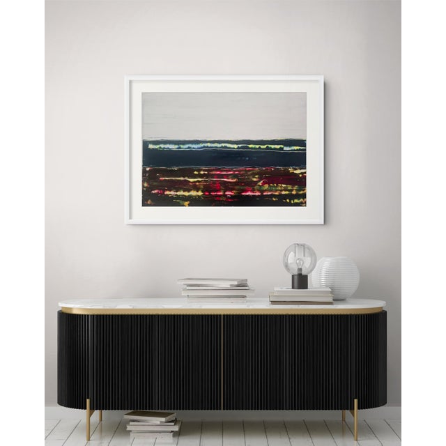 Oil on high quality 'Lana' Fine Art paper. Original artwork by Diane Grant. Unique Piece. Measurements of the artwork...