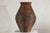 Ribbed Vintage Pottery Vase With Burnished Surface For Sale - Image 18 of 18