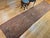 Textile Antique Persian Serab Camel Hair Runner Rug, Hand-Knotted Wool, Geometric Pattern, Red & Green, 3x13 For Sale - Image 7 of 17