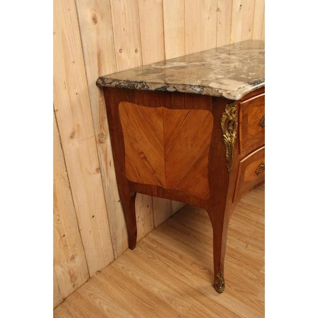 Vintage Louis XV Chest of Drawers For Sale - Image 5 of 10