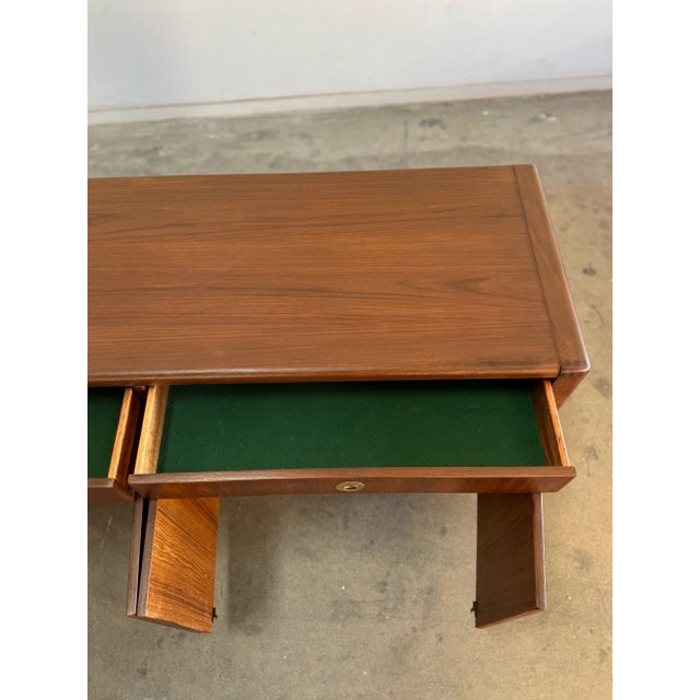 1960s Minimal Teak Credenza by Dscan, Attributed For Sale In Los Angeles - Image 6 of 12