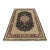 Tabriz Rug 10’2” X 14′ Black Wool/Silk Traditional Hand-Knotted Carpet For Sale