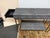 Currey & Company Currey & Company Faux Shagreen + Brass Console Table For Sale - Image 4 of 12