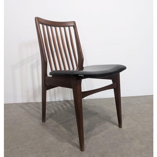 Mid-Century Modern Teak Chairs, 1960s, Set of 4 For Sale - Image 3 of 10