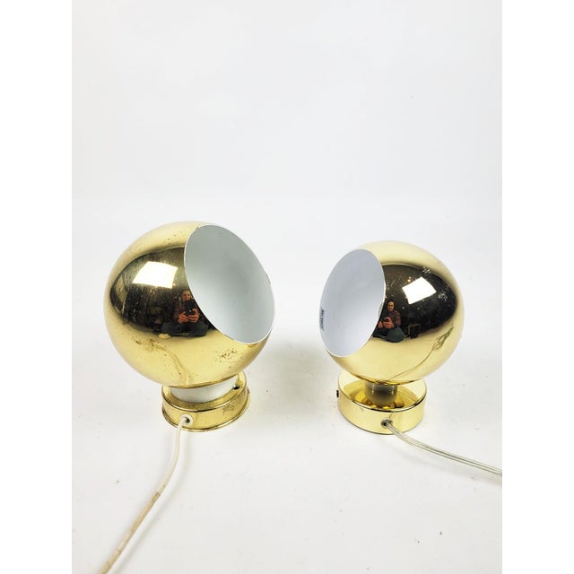 1970s Vintage Swedish Magnetic Wall Lamps, 1970s For Sale - Image 5 of 13