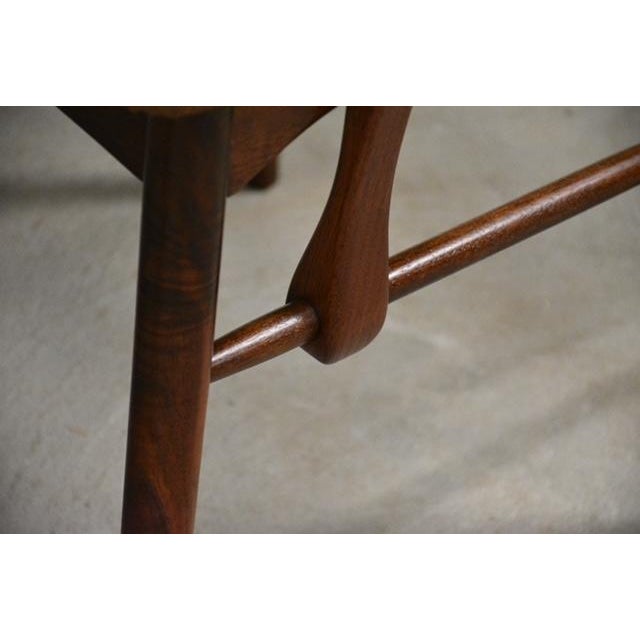 Wood 1960s Danish Modern Teak Lis Dining Chairs by Koefoeds Hornslet - Set of 6 For Sale - Image 7 of 9