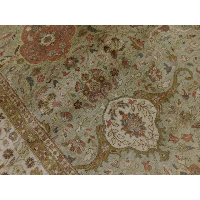 Hand Knotted Rug in Soft Color. For Sale - Image 11 of 18