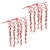 Rustic Hanging Glitter Berry Spray (Set of 2) For Sale - Image 3 of 3