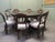Large Centre Dining Table and Chairs, 1900s, Set of 9 For Sale - Image 4 of 8
