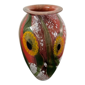 Vintage Robert Eickholt Art Glass Vase