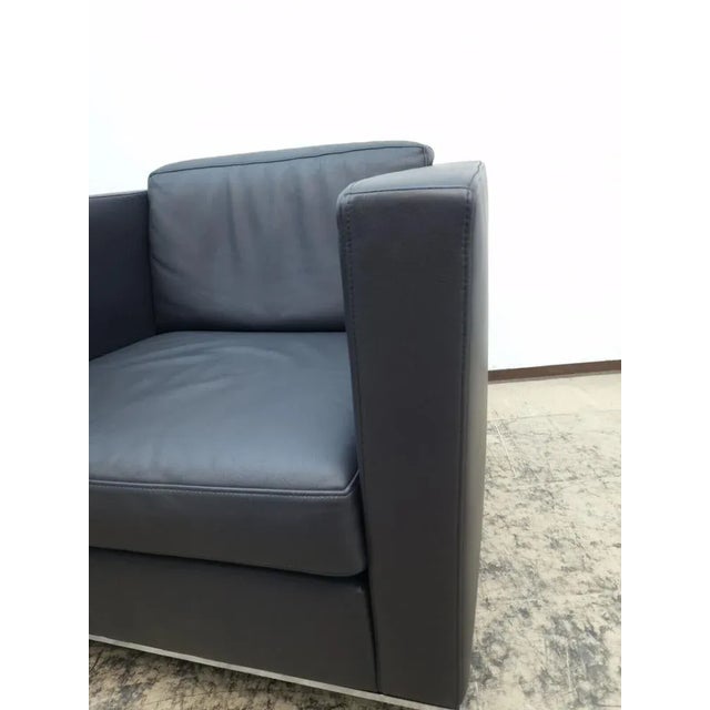 Leather 500 Club Chair #0458 in Gray by Norman Foster for Walter Knoll / Wilhelm Knoll For Sale - Image 12 of 13