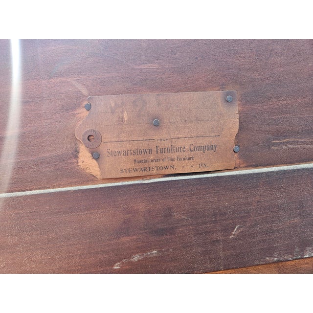 Wood 1910s Federal Style Birdseye Maple Chest of Drawers For Sale - Image 7 of 14