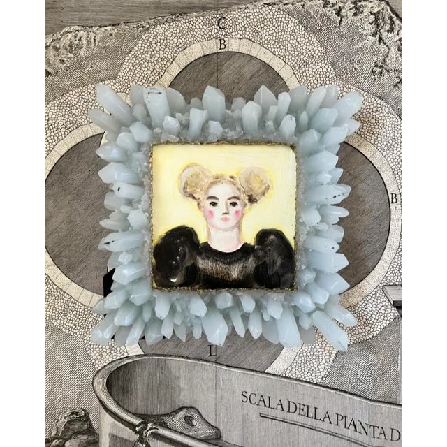 Contemporary Storybook Portrait of a Lady in Sunlight by Susannah Carson For Sale - Image 3 of 3