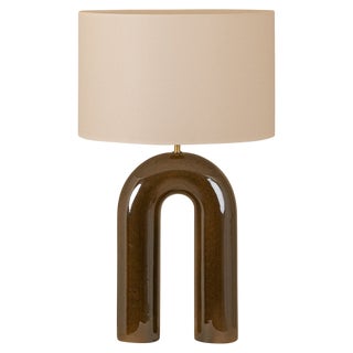 Green Marble Arko Table Lamp by Simone & Marcel For Sale