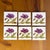 Antique Art Nouveau Floral Ceramic Tiles, 1890s, Set of 6 For Sale - Image 13 of 13
