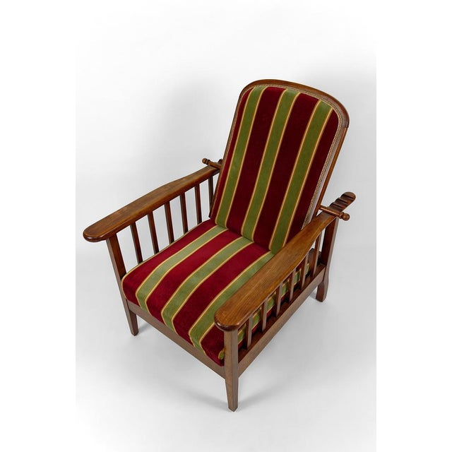 Arts & Crafts Morris Lounge Chair, United Kingdom, 1900s For Sale - Image 14 of 15