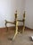Item: Antique Neoclassical or Louis XIV style andirons. Age & Condition: Circa 1900. Good condition, with some patina and...