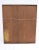Wood 1950's Walnut Chinoiserie Campaign Style Mirror by Drexel For Sale - Image 7 of 8