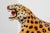 Hand‑painted Ceramic Leopard Sculpture from Giovanni Rozan, Italy, 1950s For Sale - Image 4 of 11