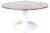 Mid-Century Modern Tulip Base Marble Coffee Table by Honsel Germany, 1960s For Sale