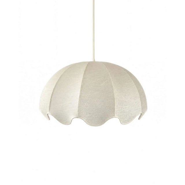 Suspension Cocoon Pendant by Friedel Wauer for Goldkant Leuchten, Germany, 1960-1970 For Sale - Image 6 of 6