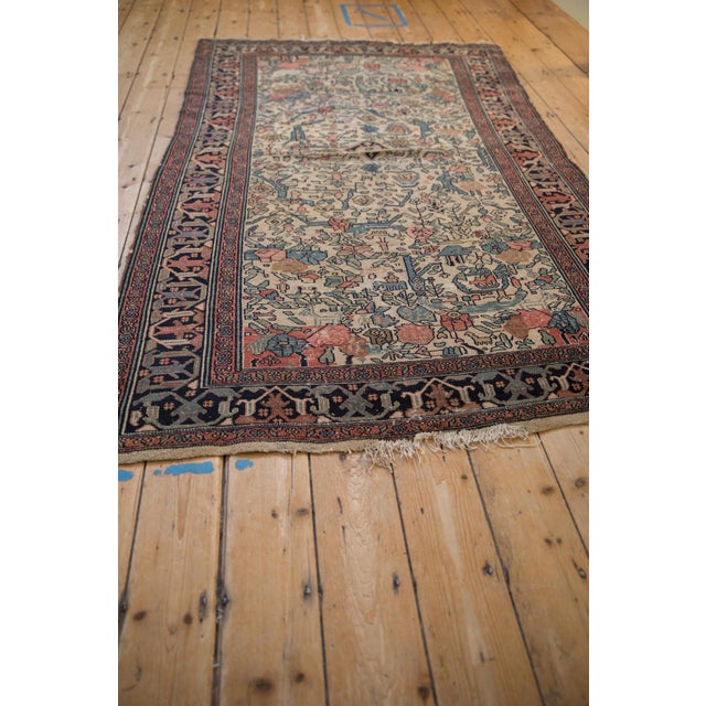 Antique Bibikabad Rug - 4'4" x 7'4" For Sale - Image 9 of 18