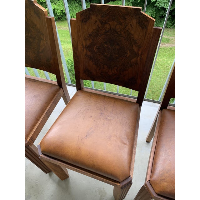 Art Deco Chairs in the style of Christian Krass, 1920s, Set of 6 For Sale - Image 14 of 18