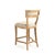 French Country Selborne Counter Stool in Cream For Sale - Image 3 of 6