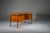 Exceptional Danish Modern desk in teak, produced in Denmark in the 1950s and attributed to a Danish designer. The desk...