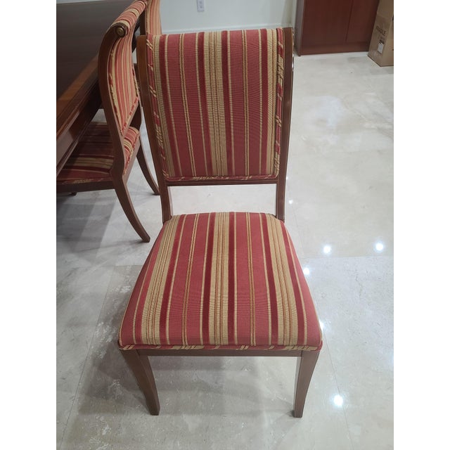 Vintage Kindel "National Trust" Mahogany Extention Banquet Dining Room Table For Sale In Miami - Image 6 of 12