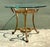 Vintage Gilt Gipped Swan Drinks Table For Sale - Image 4 of 12