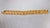 1990s Vintage 1990s Signed Napier Goldtone Articuled "Woven" Bracelet For Sale - Image 5 of 6