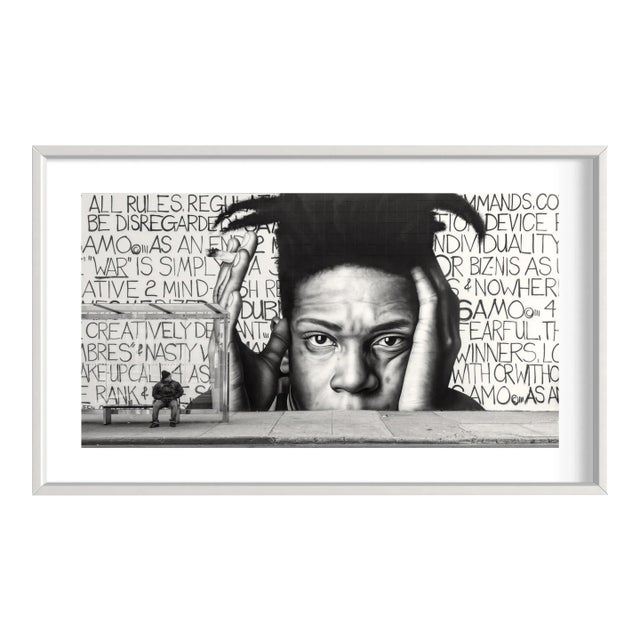 Basquiat Brooklyn - New York City Photograph (16 X 30 Framed) For Sale