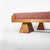 2000 - 2009 Bench with Pyramid Legs and Brick Bouclé Fabric from Artigianato Italiano, 2000s, Set of 2 For Sale - Image 5 of 9