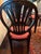 2010s Attributed to Jonathan Charles Set 6 Hepplewhite Wheatsheaf Side Chair (Black) For Sale - Image 5 of 13