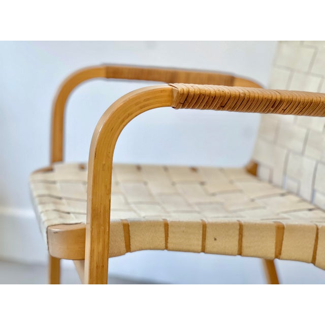 Artek Model 45 Armchair by Alvar Aalto for Artek, Finland, 1970s For Sale - Image 4 of 14