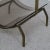 Vintage Magazine Rack in Brass and Curved Glass from Fontana Arte, 1960s For Sale - Image 5 of 6