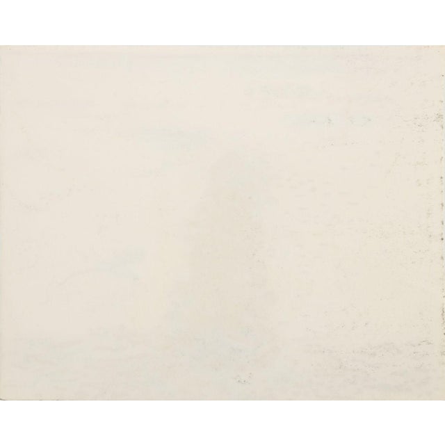 Manfred Schwartz Rockwall Seascape Charcoal For Sale - Image 4 of 4