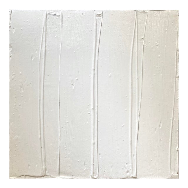 Sarah Trundle, Contemporary Abstract Mixed Media Painting, "Erasure" For Sale