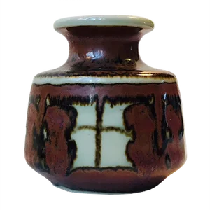 Danish Ceramic Vase by Noomi Backhausen for Søholm, 1960s